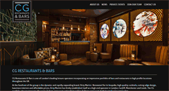 Desktop Screenshot of cgrestaurants.com
